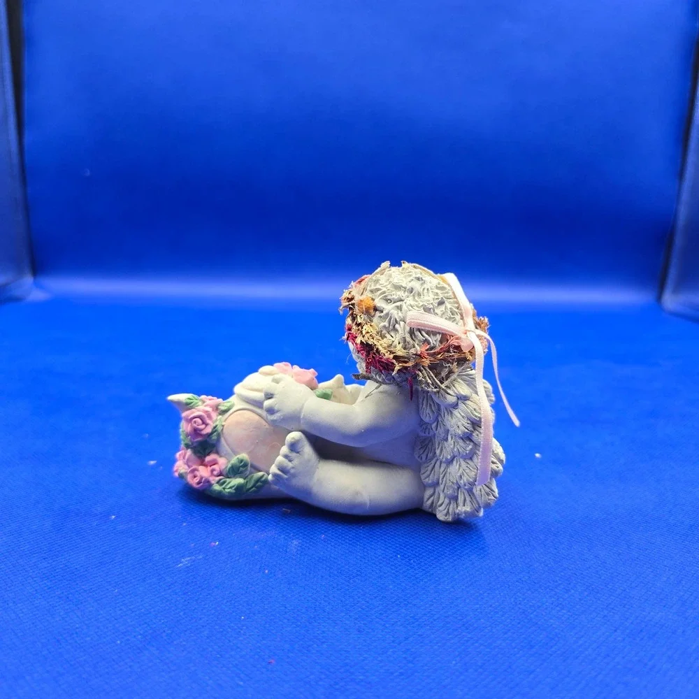 Dreamsicles Tea Time Cherub Angel Mom Teapot Figurine 10705 Kristin Haynes 1998